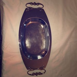 Vintage 1960”s kromex serving tray or display item